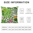 thumbnail image 5 of ONETECH Lime Green White Leopard Print Pillow Covers Cheetah Animal Spots Decorative Throw Pillows For Couch Farmhouse Chinoiserie Pillow Cases Home Decor For Room Sofa Bed Porch Outdoor, 5 of 5
