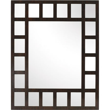 Ladder Mirror, Dark Espresso
