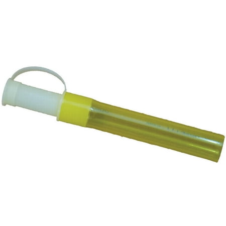 No-Spill 0206 Flexible Spout Extension, For Use With Gas Can, 6 in, Plastic, Yellow