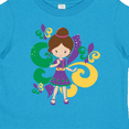 thumbnail image 4 of Inktastic Mardi Gras Girl Girls Toddler T-Shirt, 4 of 5