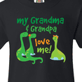 thumbnail image 4 of Inktastic Grandma Grandpa Love Me Dinosaurs Youth T-Shirt, 4 of 5