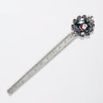 thumbnail image 5 of Santa Claus Vintage Silver Lace-Edged Bookmark: a Gift for Readers and Book Lovers, 5 of 5