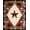 Brown Tan Cream, Pattern 3, variant on ODIKA Distressed Cowboy Vintage Southwestern Diamonds Border Motif for Master Suite, California King, Under Bed, Foldable Easy Care