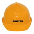thumbnail image 1 of Casco de seguridad con ajuste de intervalos naranja Surtek, 1 of 1