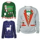 thumbnail image 3 of Suéter de Navidad feo para regalo, Jersey divertido de Papá Noel y elfo, Jerseys para hombres y mujeres, sudadera para fiesta de cumpleaños y Navidad, 2024, 3 of 5
