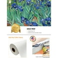 thumbnail image 5 of DECORARTS - Irises in the Garden by Vincent Van Gogh. Oil Painting Reproduction. Giclee Print on Canvas. Ready to Hang Wall Art for Home and Office Decor. 24x20, 5 of 7