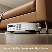 MOVA V50 Ultra Complete Robot Vacuum and Mop, Pet Hair Carpet Friendly,24000 Pa Suction, Self-Cleaning Filter,Fast Mop Drying