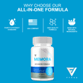thumbnail image 4 of (5 Pack) Memora Memory & Focus, Mem Ora Advanced Supplement (300 Capsules), 4 of 9