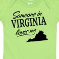 thumbnail image 4 of Inktastic Someone in Virginia Loves Me Boys or Girls Baby Bodysuit, 4 of 5