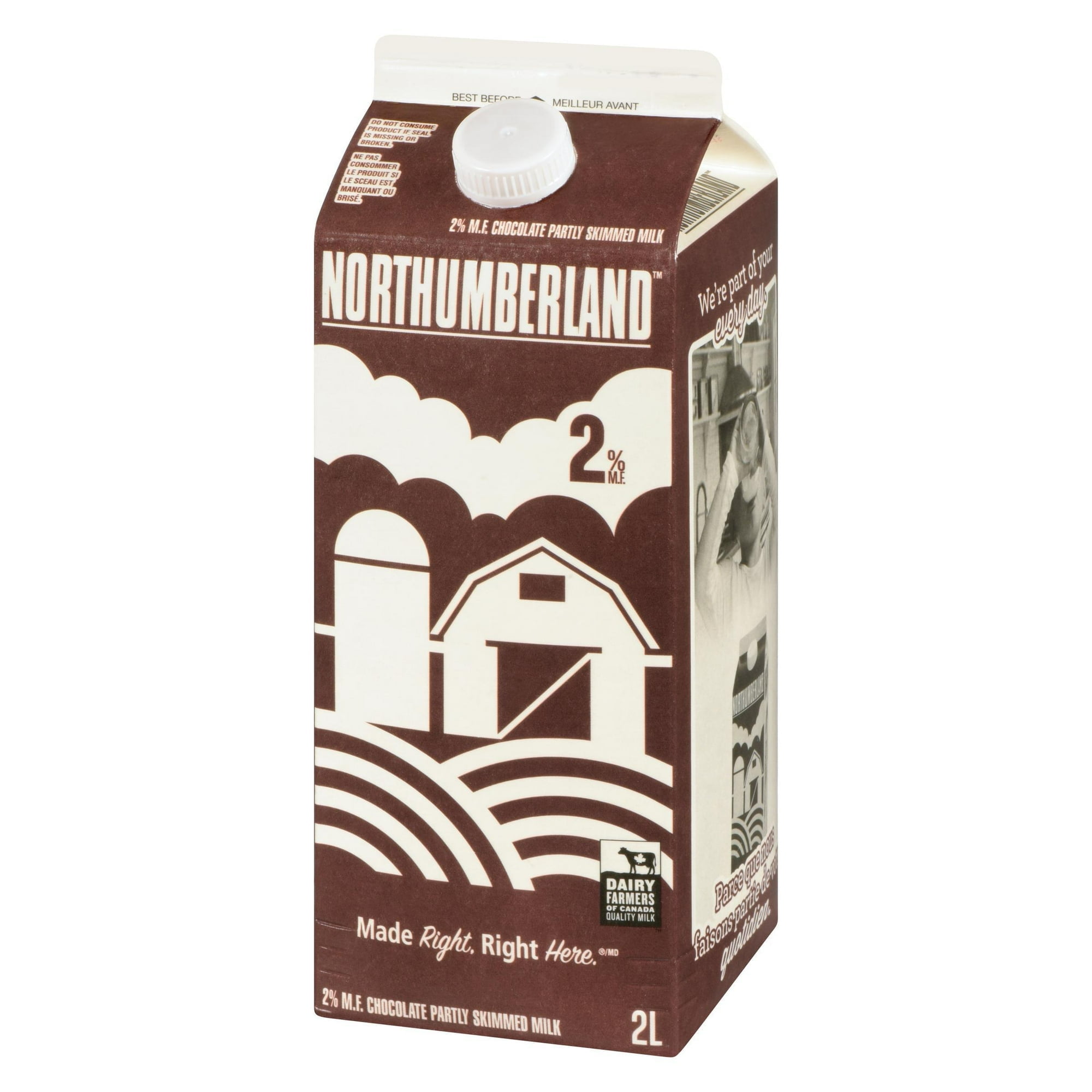 Northumberland 2% Chocolate Milk, 2 L