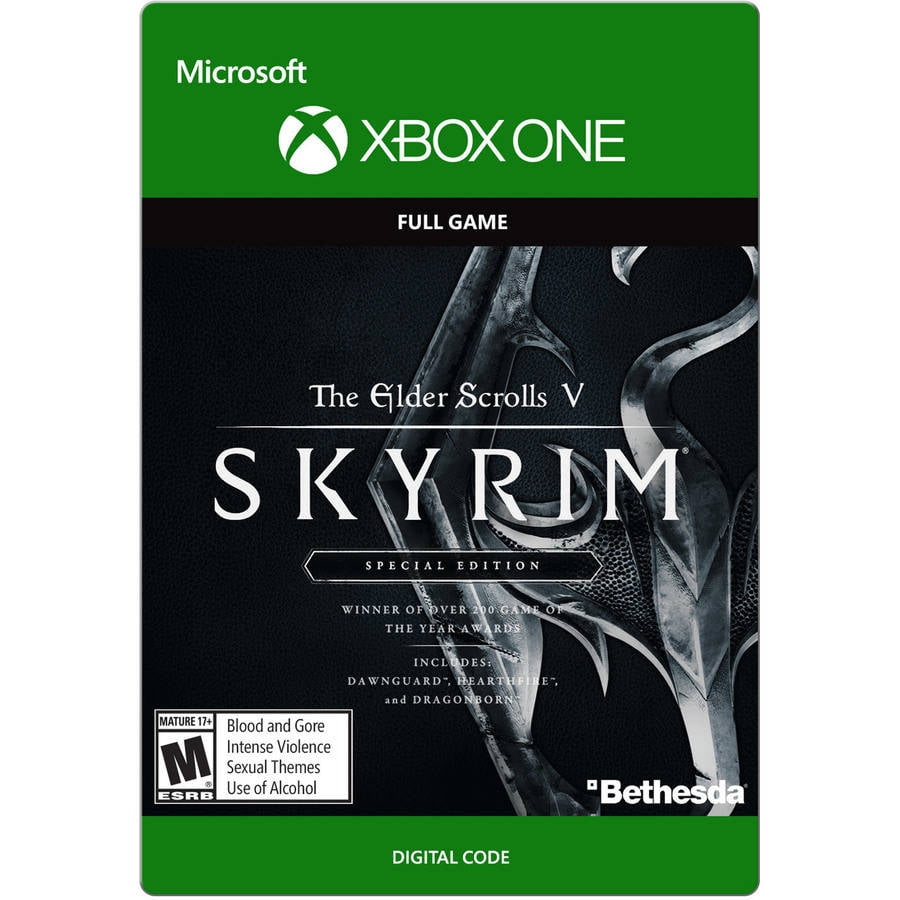 Skyrim Special Edition Digital Download Code For Xbox One