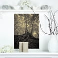thumbnail image 1 of Tree with Big Roots on Halloween - Landscape Photography Canvas Print, 1 of 3