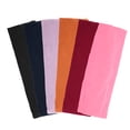 thumbnail image 5 of Unique Bargains 1 Pc Comfortable Headband Solid Wide Headband for Sport Pink, 5 of 6