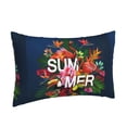 thumbnail image 2 of Bixox Summer Birds and Flowers Printed Pillow Protector,Super Soft Ideal for Home,Guests,Rentals - 14"x20", 2 of 8