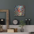thumbnail image 7 of Luxe Metal Art 'Love of Color I' by Carolee Vitaletti Metal Wall Art, 12"x12", 7 of 7