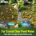 thumbnail image 4 of Aquatic Experts - Classic Black Pond Filter Media, Coarse Koi Pond Filter Pad, Bulk Roll, 12" x 12' x 1", 4 of 8