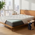 thumbnail image 3 of Viscosoft 3-Inch Memory Foam Mattress Topper Queen – Reflex Cooling Gel Pad with Removable Washable Cover – CertiPUR-US & Oeko-TEX Certified, 3 of 14