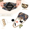 thumbnail image 2 of FORMRS Womens Shoulder Bag with Chain Strap Clutch Purse Cute Tote Handbag, Blue Geometric Eagle, 2 of 7