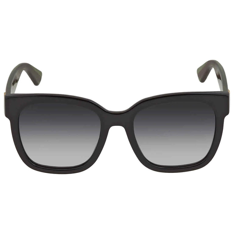 Gucci Women\'s 54MM Glitter-Detail Square Sunglasse Gucci GG0102S 001 - As Seen On Gal Gadot Sunglasses - US main image 3