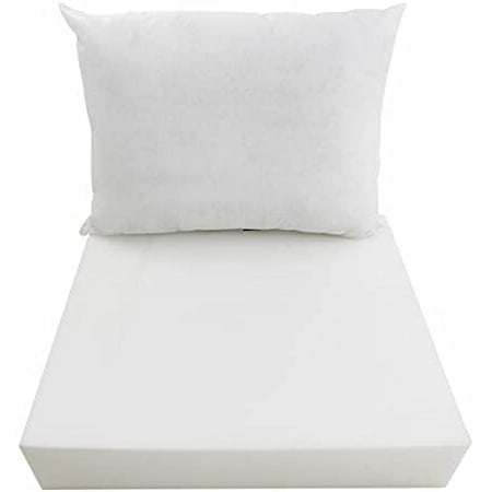 24" x 26" x 6" Medium Deep Seat Cushion Insert Foam Back Polyester Fill Fiber$$Garden & Patio