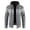 Gray, variant on Herrnalise Men's Fashion Autumn And Winter Stand Collar Sweater Casual Fleece Jacket Dark Gray