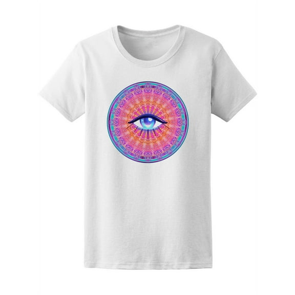Mystic Eye Circle Graphic T-Shirt - Image by Shutterstock, Female Medium