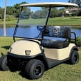 thumbnail image 4 of Pzuqiu Gothic Skull Blue Roses 2-Piece Golf Cart Seat Covers - Breathable Washable Universal Fit for Most 2-Seater Golf Carts, 4 of 10