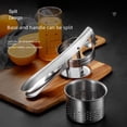 thumbnail image 2 of Wholesale Stainless Steel Manual Juicer - Efficient Fruit & Vegetable Press with Full-Hole Design, Compact & Durable for Home & Commercial Use, Easy-to-Operate Lemon Squeezer, Thin Construction,, 2 of 5