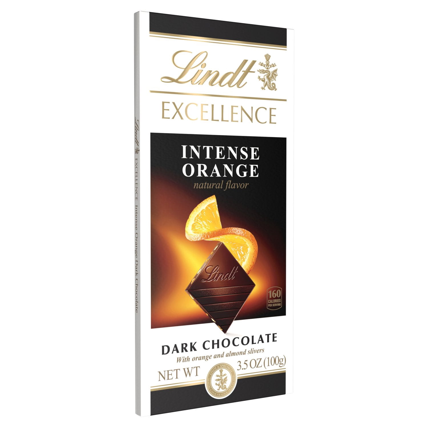2 Pack - Lindt Excellence Dark Chocolate Intense Orange - 3.5 Oz Package May Vary