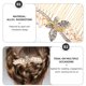 thumbnail image 3 of ADDHAT Peine Lateral De Cristal Para Accesorios Nupciales Con Y Para Ocasiones Especiales, 3 of 6