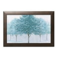 thumbnail image 1 of Gango Home Decor Contemporary Peaceful Grove by James Wiens (Ready to Hang); One 18x12in Brown Framed Print, 1 of 3