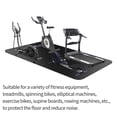 thumbnail image 3 of Large Exercise Mat – Non-Slip Gym Flooring for Treadmill, Bike, Weightlifting, Jump Rope with Storage Bag, 3 of 7