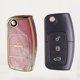 thumbnail image 5 of Funda para llavero de TPU suave de mármol rosa ZHAOCHENG para llaves VW llavero remoto 3 botones, 5 of 5