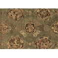 thumbnail image 1 of Ahgly Company Indoor Rectangle Abstract Brown Contemporary Area Rugs, 2' x 5', 1 of 4