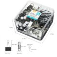 thumbnail image 4 of Pen + Gear Clips and Pins Sets, Total 232 Count Assorted Sizes Office Supplies Set for Women, Student, School, Home & Desk Supplies. L 3.82in, W 3.82in, H 2.28in, 4 of 12