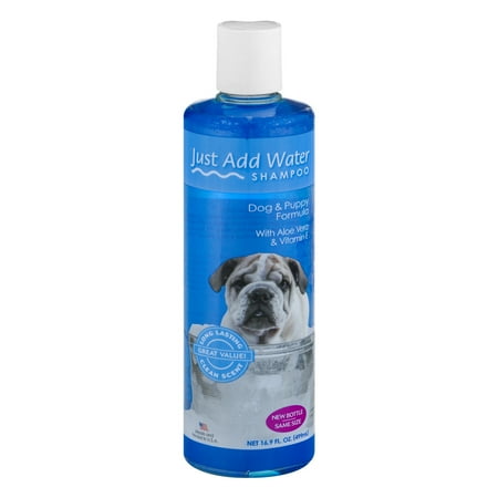 Just Add Water Shampoo Dog and Puppy Formula, 16.9 FL OZ - Walmart.com