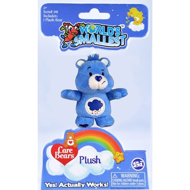 Worlds Smallest Care Bears, Blue Grumpy Bear - Walmart.com - Walmart.com