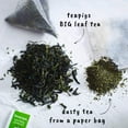 thumbnail image 2 of teapigs Mao Feng Green Tea Bags, 15 Count, Clear Pale Green Tea, Fresh Summer Air Taste, Biodegradable, Plant Based Tea Bag, 2 of 5