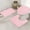 Pink, variant on Bxaolu 3 Piece Bathroom Rugs Sets, Non-Slip & Quick Dry Bath Mat, Ultra Soft Bath Rugs for Bathroom, Toilet and Shower Floor, Coffee
