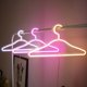 thumbnail image 5 of 1 Pcs Neon Lights, Led Cloth Hanger Neon Light Sign Usb Powered Wall Lights Decorative Night Light Clothes Stand Shape Neon Signs For Room Bedroom Wal, 5 of 5