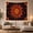 Galaxy Sun, variant on Ocean Waves Cosmic with Core Radiating Sunburst Sharp, Mystical Fantasy for Space Lovers, Galaxy Room Decor, Graduation Gift, Tapestry Wall Hanging for Bedroom and Dorm