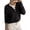 Black, variant on DOKOTOO Sweaters for Women Casual Crewneck Long Sleeve Layered Sweater Tops Lightweight Knit Pullover Shirt Soft Fall Winter Top S-2XL