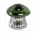 thumbnail image 2 of Mushroom Design Scented Glass Candle for Men and Women - DecorativeVotive Candle for Home Decor Accent Display - Indoor and Outdoor Safe for Living Room, Bedroom, or Bathroom - 6", Green, 2 of 9