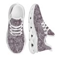 thumbnail image 1 of Zapatos vulcanizados negros con estampado bohemio de cachemira, zapatillas de deporte de alta calidad para mujer, zapatos planos con cordones, mocasines para mujer, tallas grandes, 1 of 6