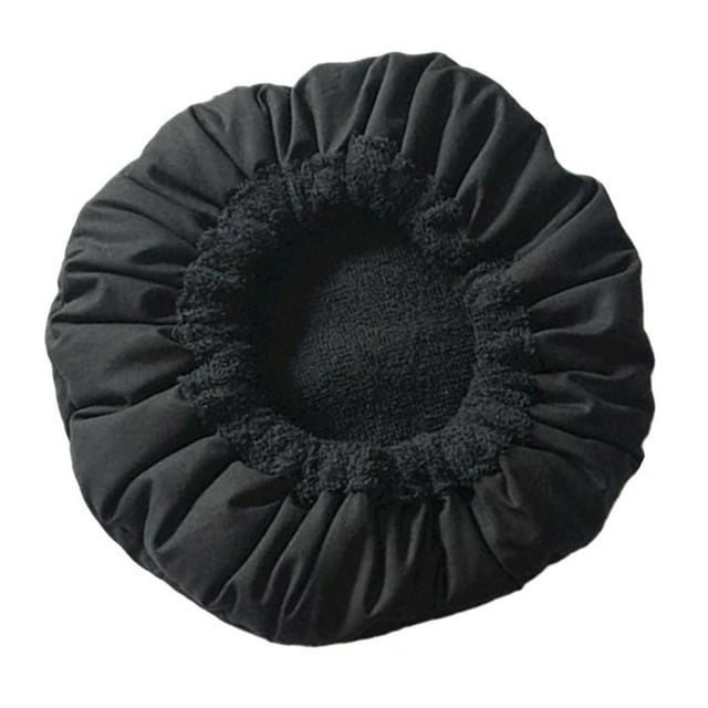 Gorro de Terapia de Calor de Acondicionamiento Gorro Elástico Interior de Linaza - Negro Sunnimix gorro de pelo térmico