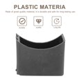 thumbnail image 2 of Black Chair Leg Covers for Protection Made of High Quality Plastic Easy to Install and Clean 20pcs, 2 of 8