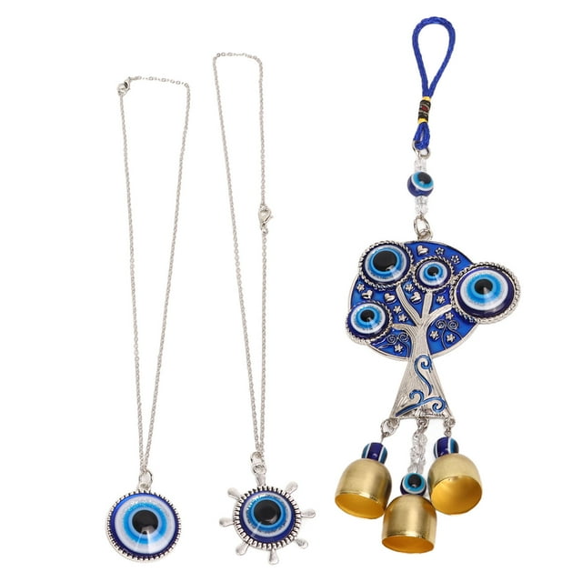 Conjunto de joyas de mal de ojo collar con colgante de mal de ojo adornos de mal de ojo Bling Bling