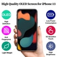 thumbnail image 4 of Reemplazo de pantalla OLED de 6.1 pulgadas para iPhone 13, montaje completo, 4 of 7