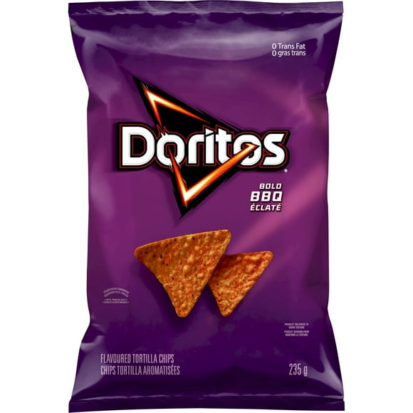 Doritos Bold BBQ Flavoured Tortilla Chips, 235g