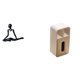 thumbnail image 1 of Estatua De Pensador Abstracto Creativo, Dispensador De Pañuelos, Figura Decorativa única, Servilletero Rectangular Multiusos, Adorno Para La Entrada Del Dormitorio, Regalo De Inauguración De, 1 of 8